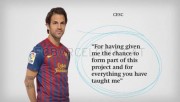 First Team Players thank Joseph Pep Guardiola